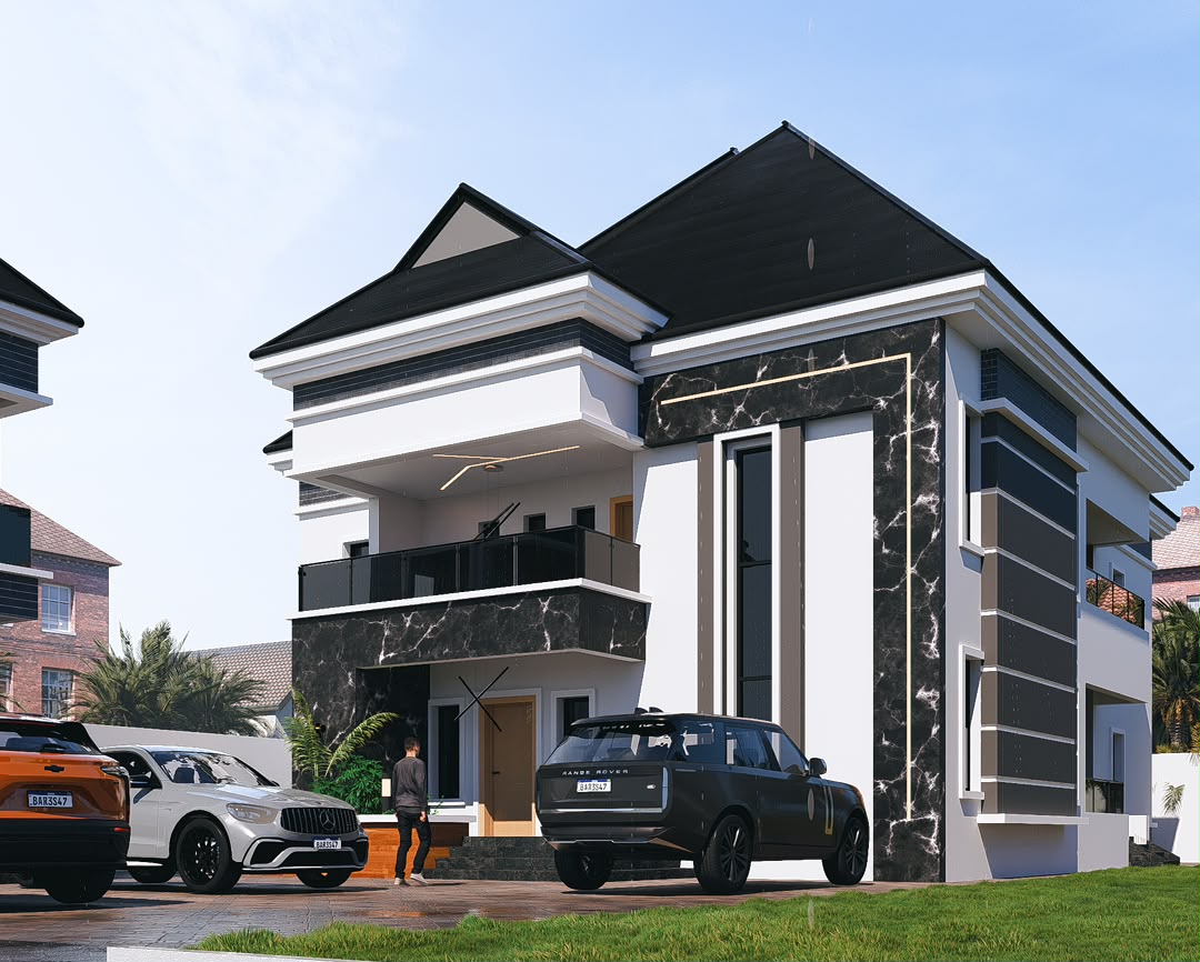 Contemporary duplex by Ownit9ja